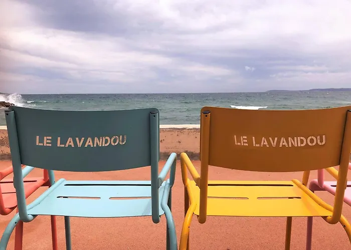 Avec Piscine, 5 Couchages, Parking, - Fr-1-251-908 Lägenhet Le Lavandou